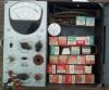 General Electric 4EX101 Type EX-1-D Test Set (Socket / Tube) w/ Tube Assortment